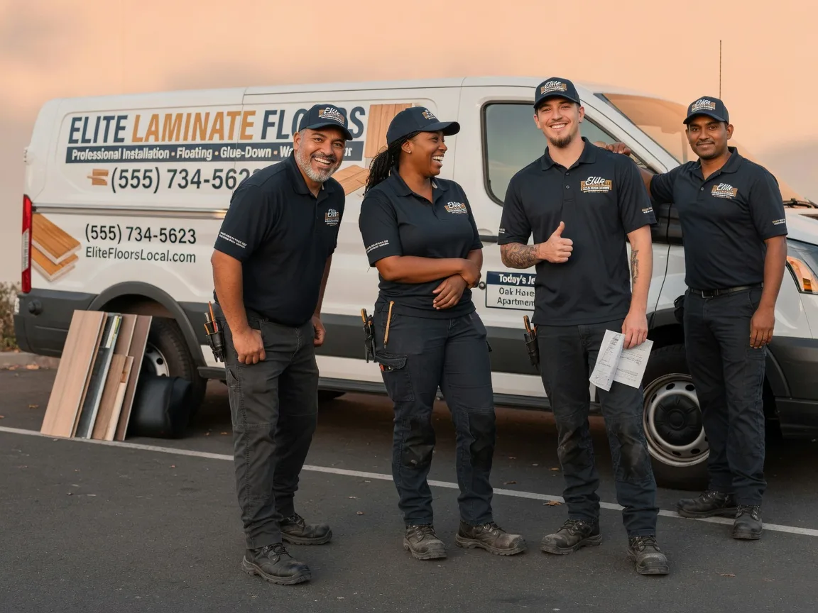 Laminate flooring installation company in Benton, IA